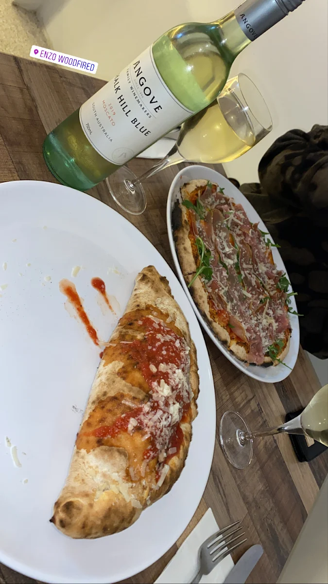 Pizza and Calzone