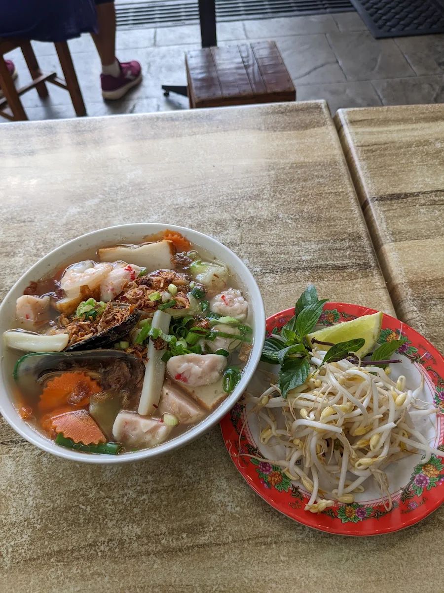 Seafood Noodle Soup, Pho Street Cairns