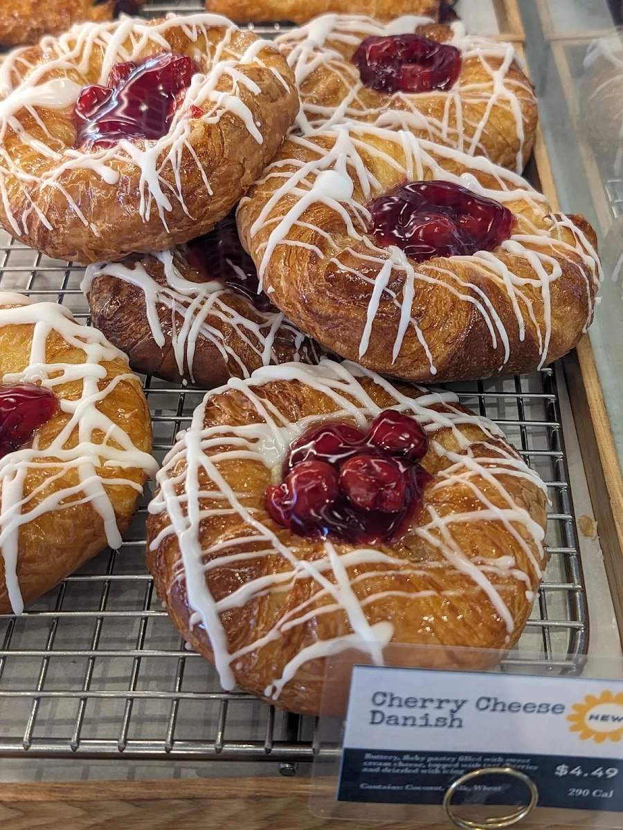 Cherry Greek Yogurt Danish