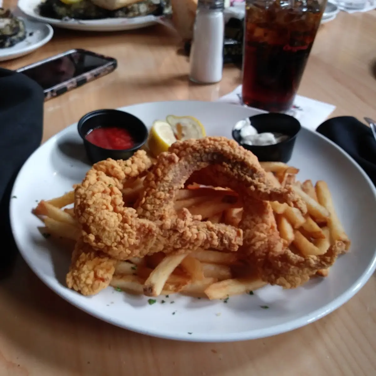 Fried Shrimp Platter