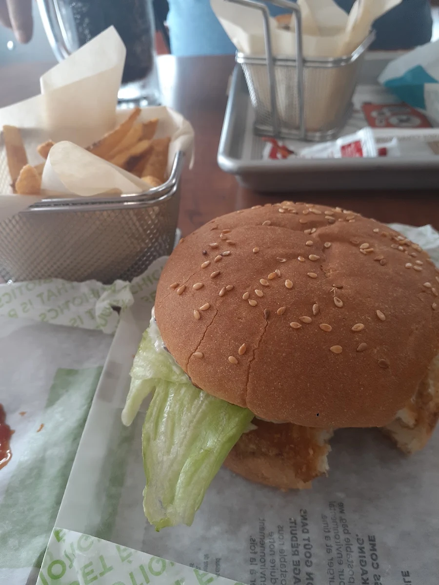 Chubby Chicken Burger and Fries, A&W Canada