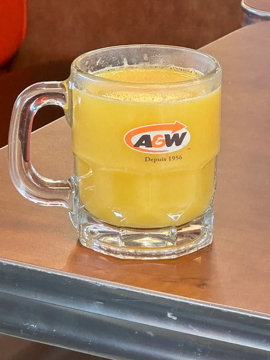 Orange Juice, A&W Canada