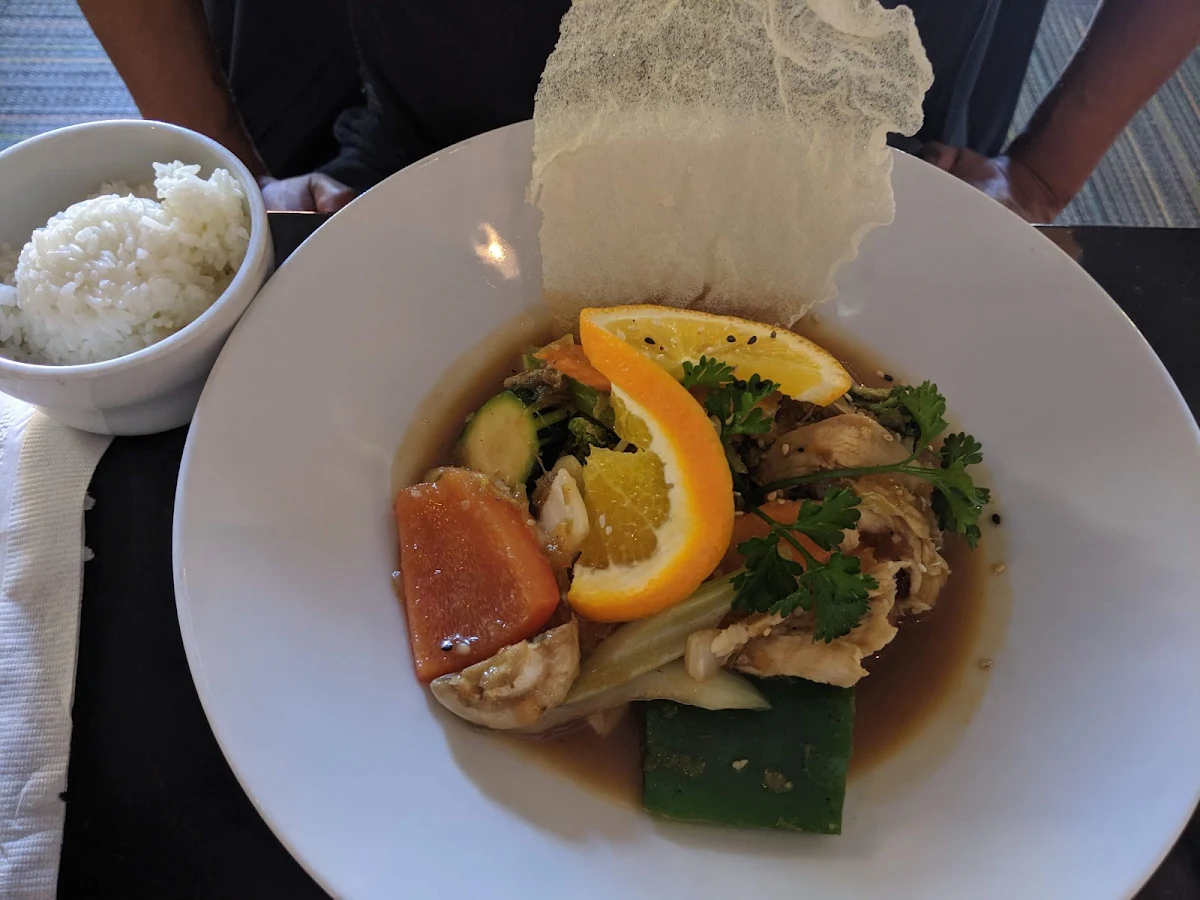 Poulet Au Gingembre, Restaurant Lanterne