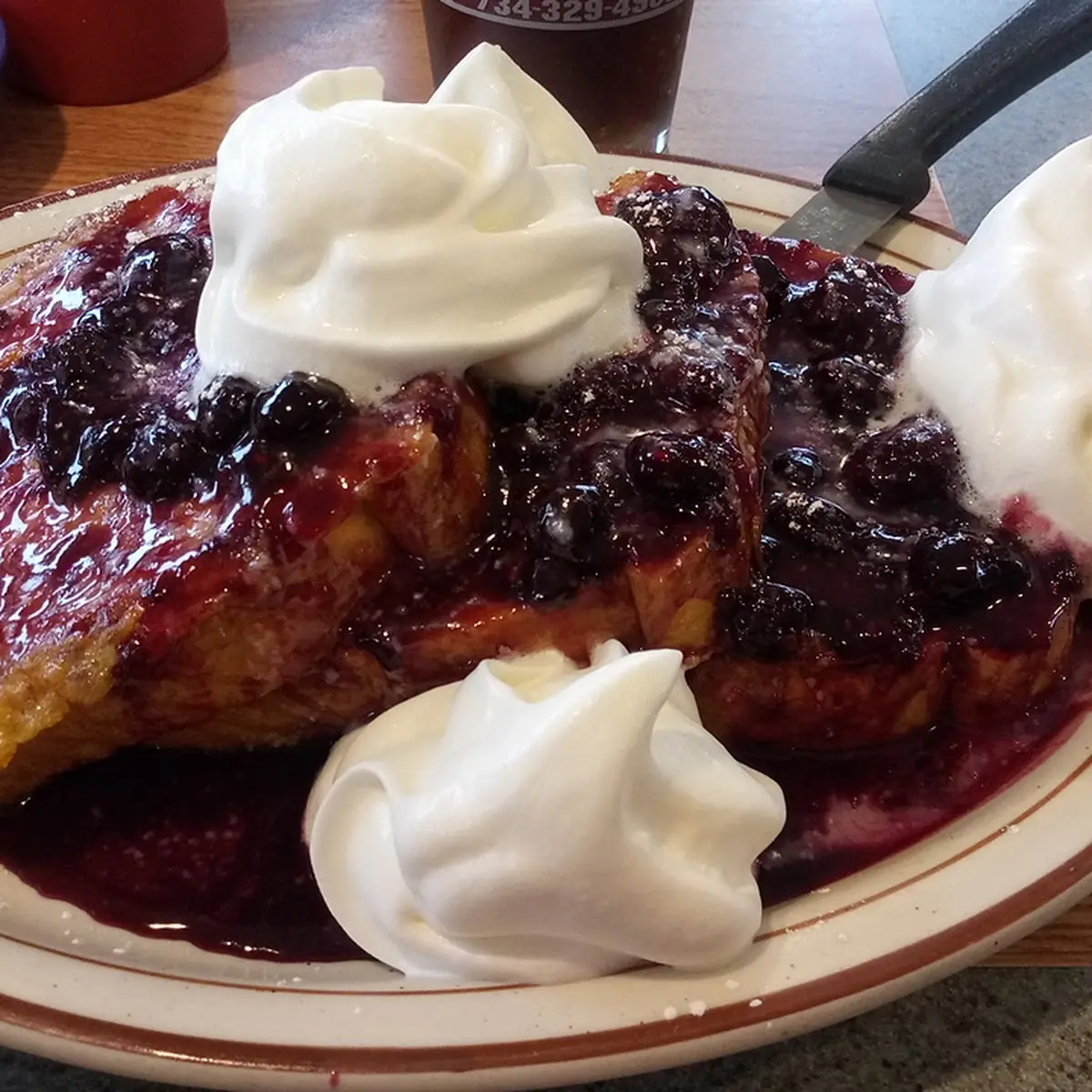 Mixed Berry Stuffed French Toast