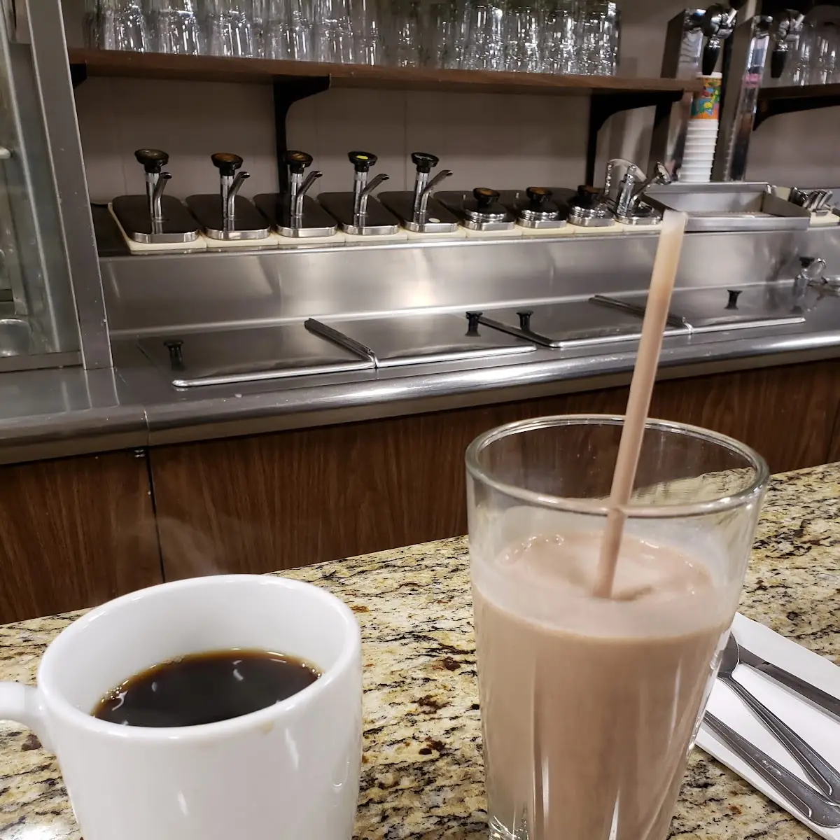 Coffee and Chocolate Shake