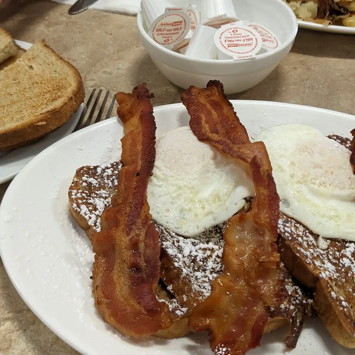 French Toast & Two Eggs