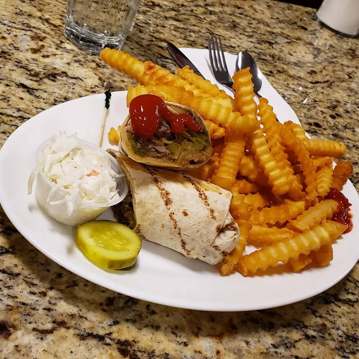 Philly Cheese Steak Wrap