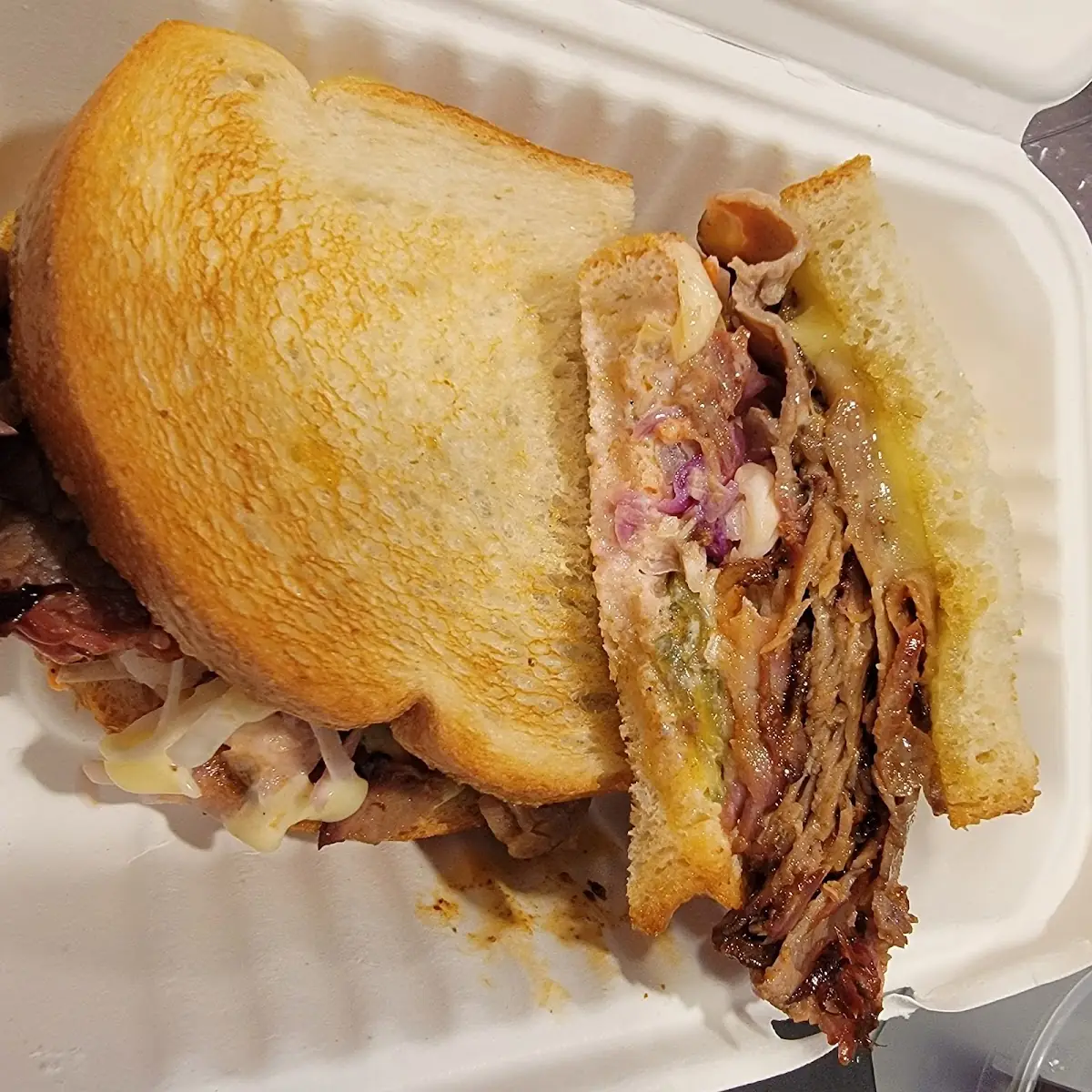 BBQ Beef Brisket Sandwich