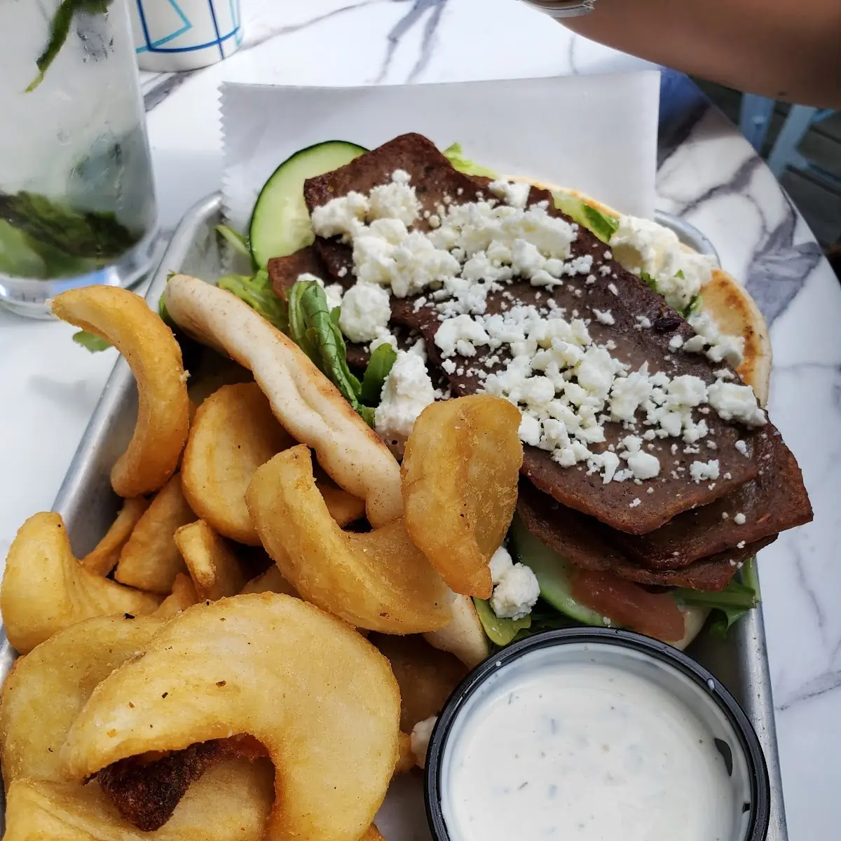 Gyro Sandwich