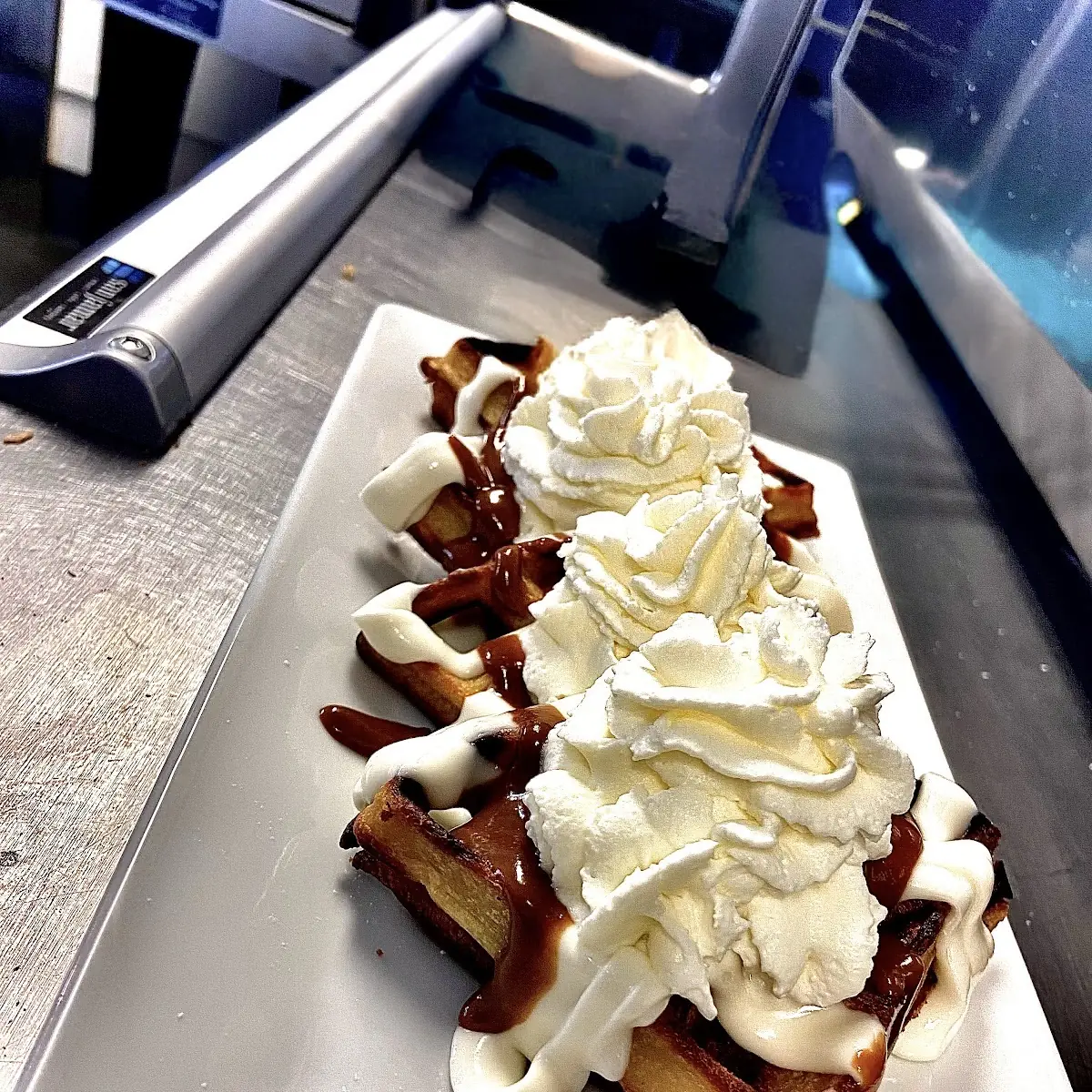 Belgian Waffle Plain