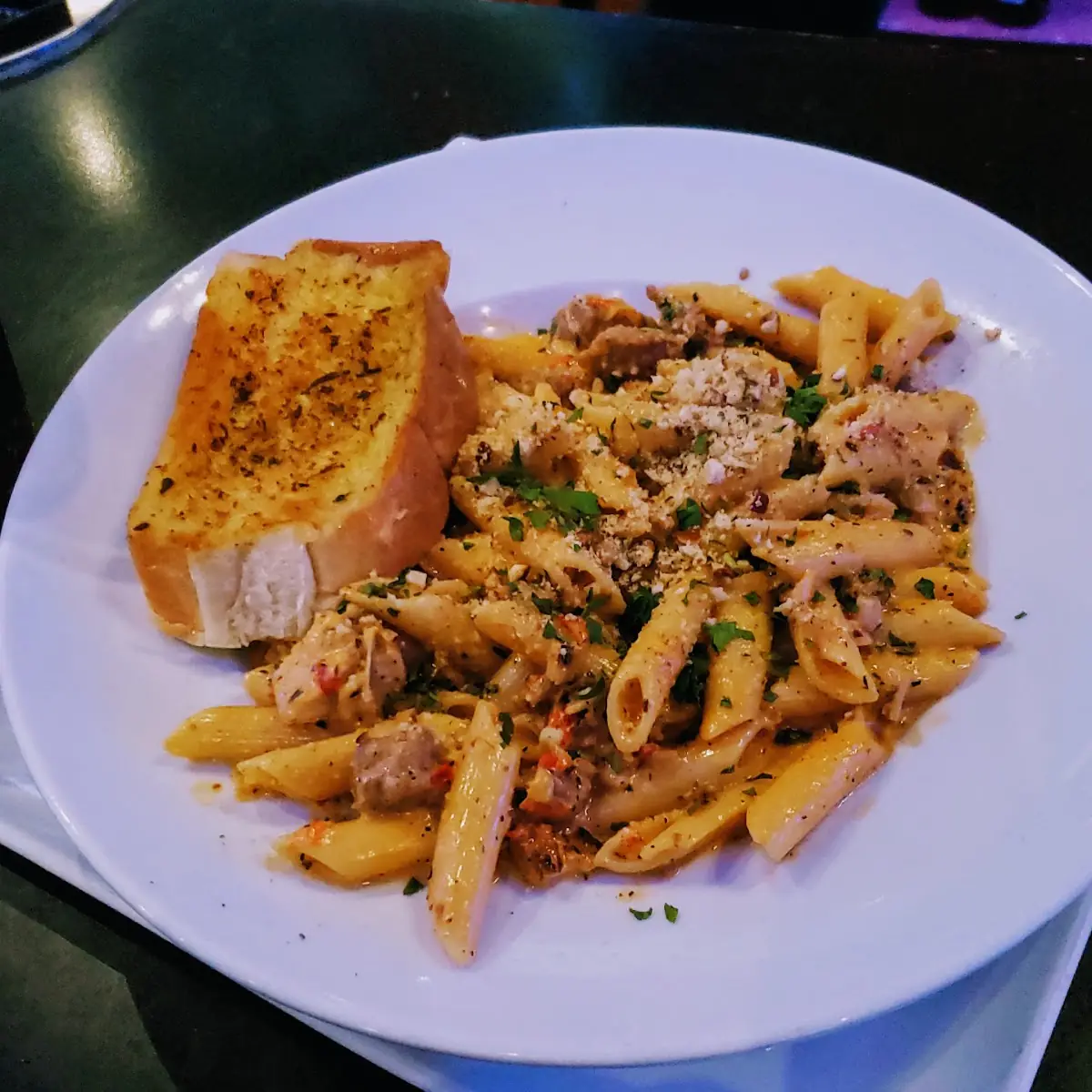 Baked Cajun Chicken Pasta