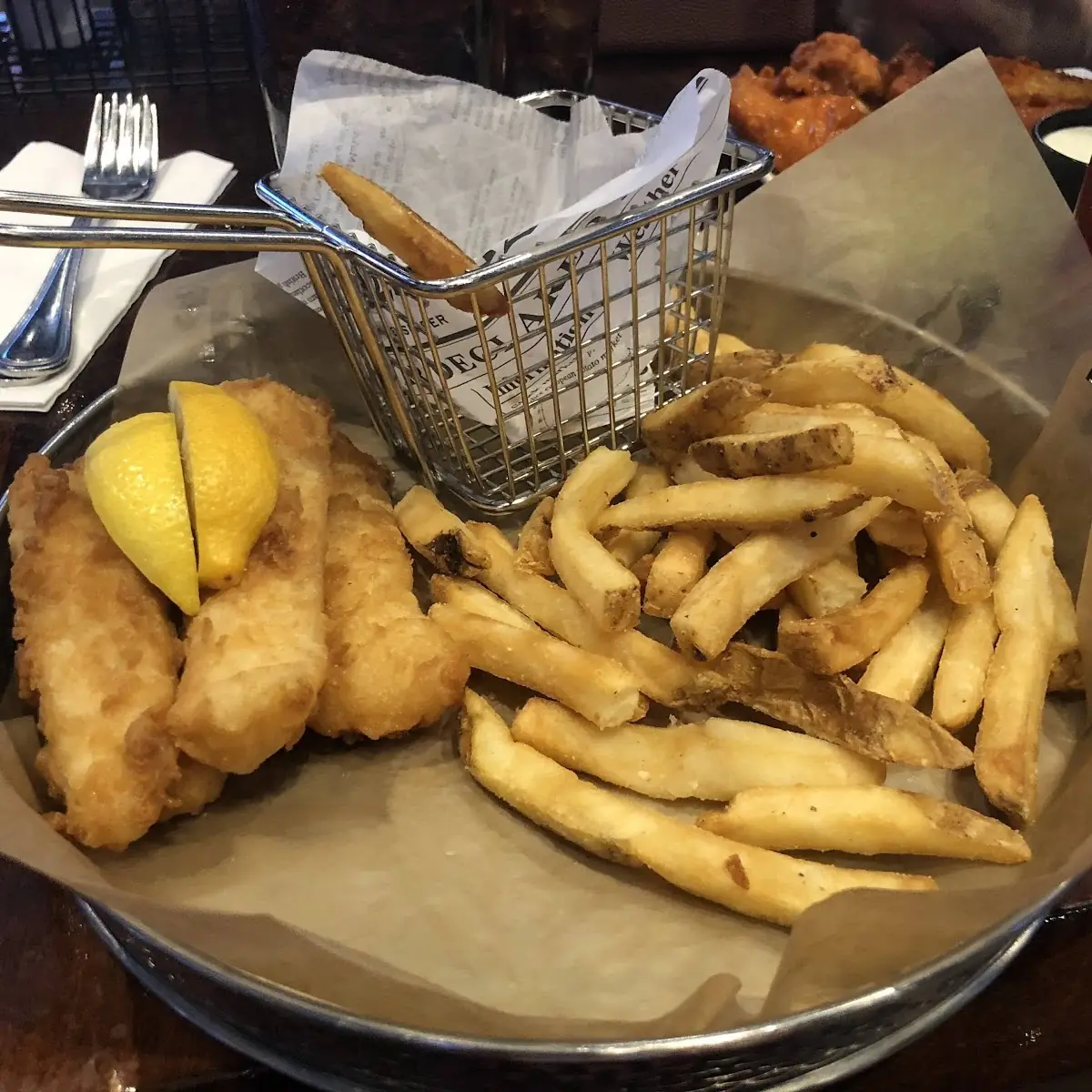 Pub Style Fish and Chips