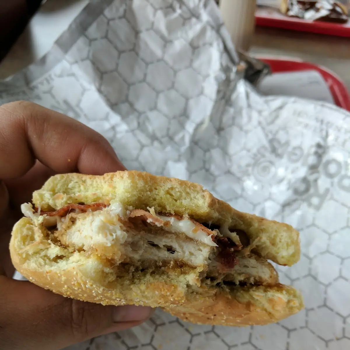 Gold Rush Chicken Sandwich