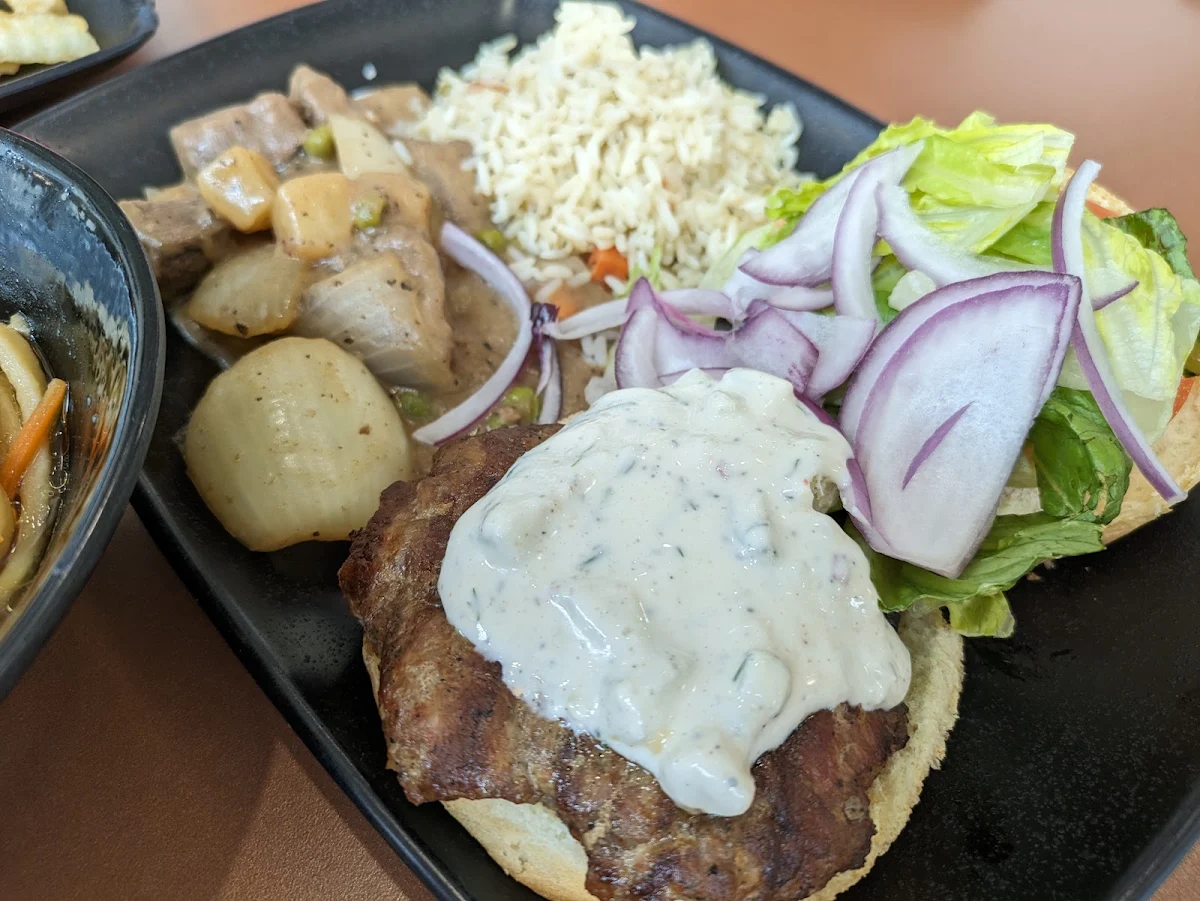 Lamb Burger