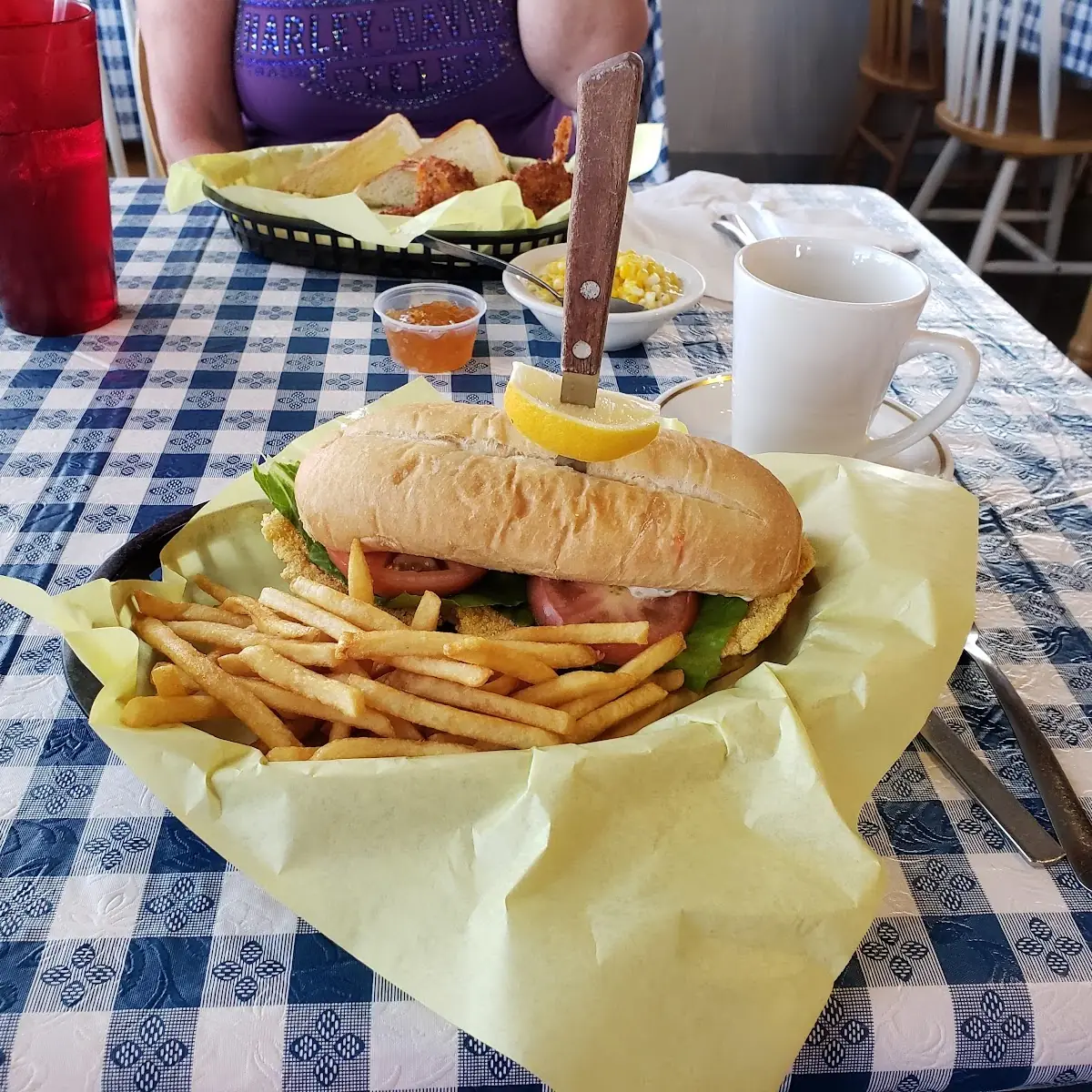Fish PO Boy