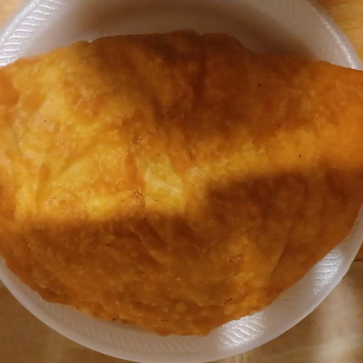 Cheese and Sausage Pizza Puff