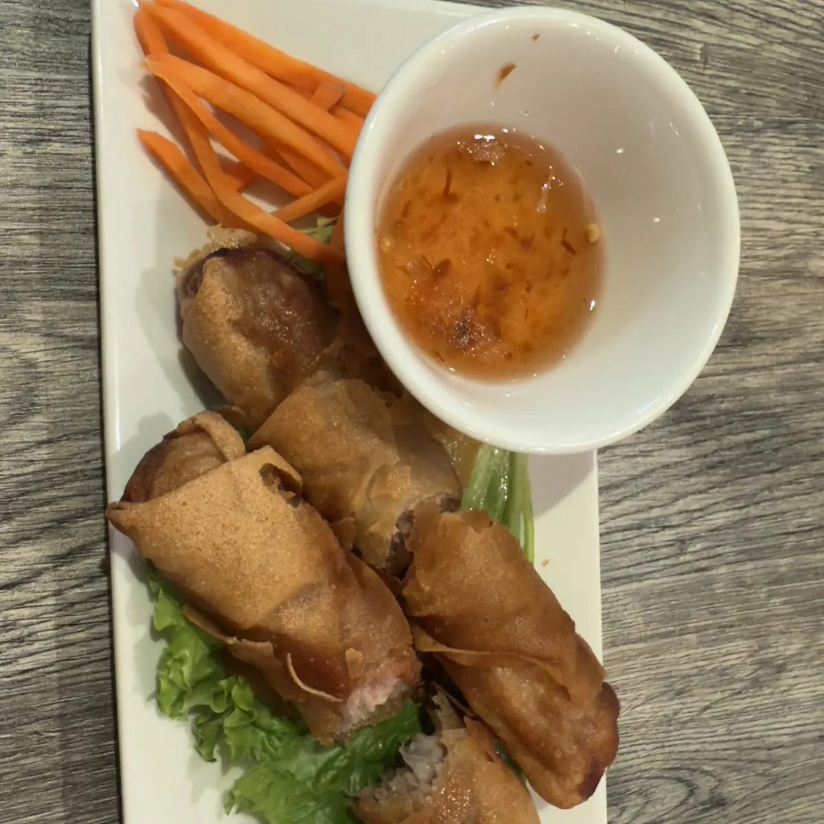 Grilled Pork Spring Rolls with Rice