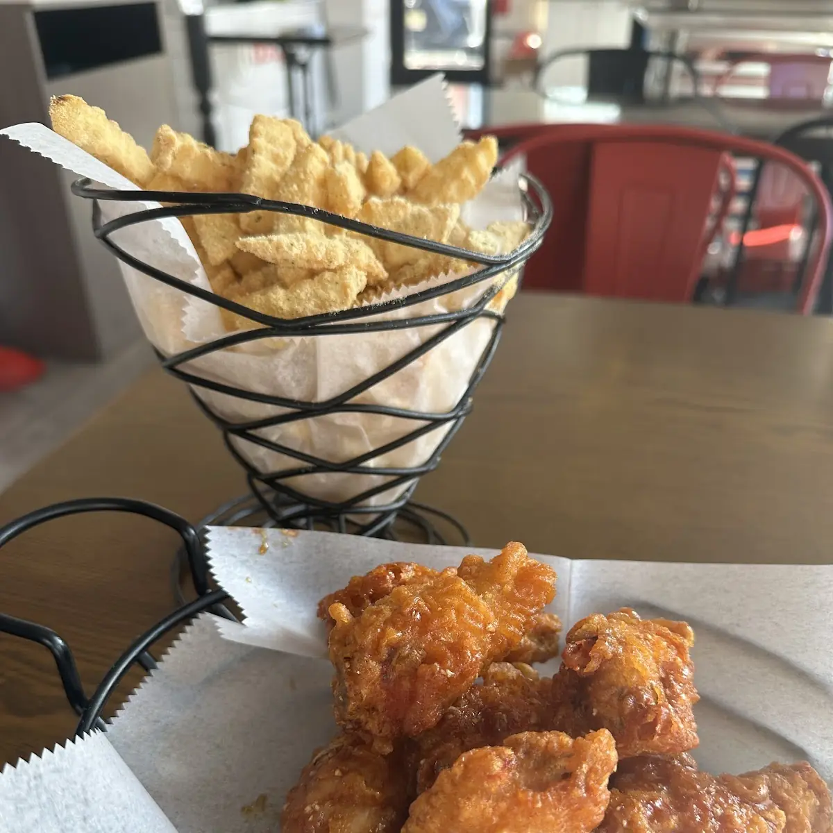 Wings & Fries 25