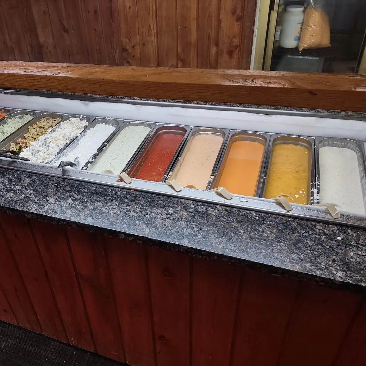 Salad Dressing Bar