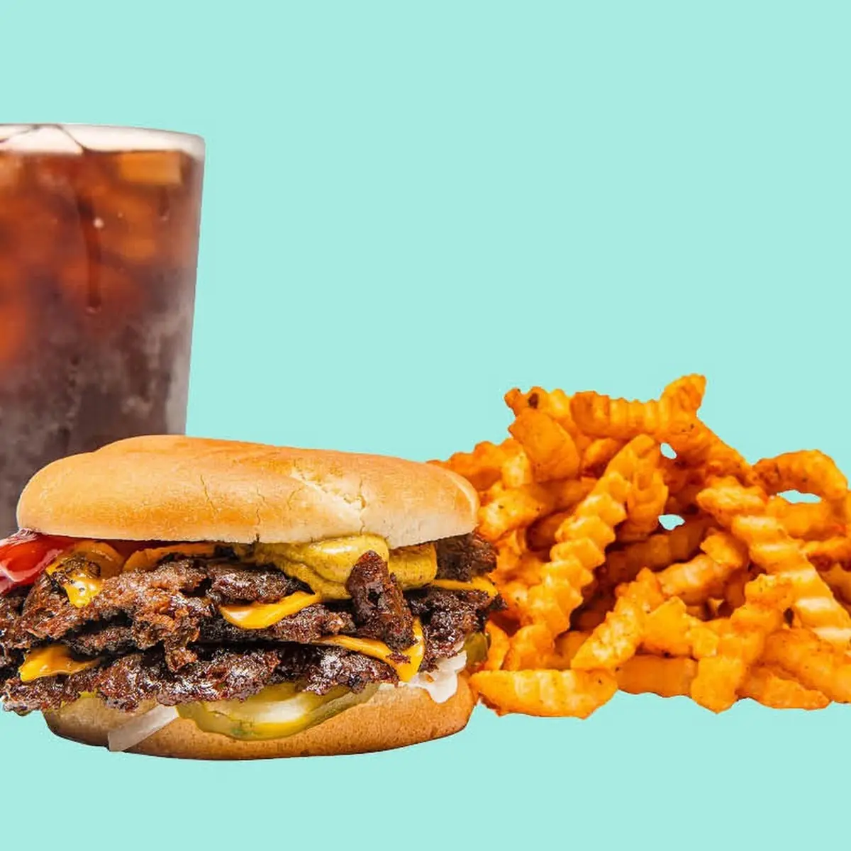 Beast Style Burger Combo