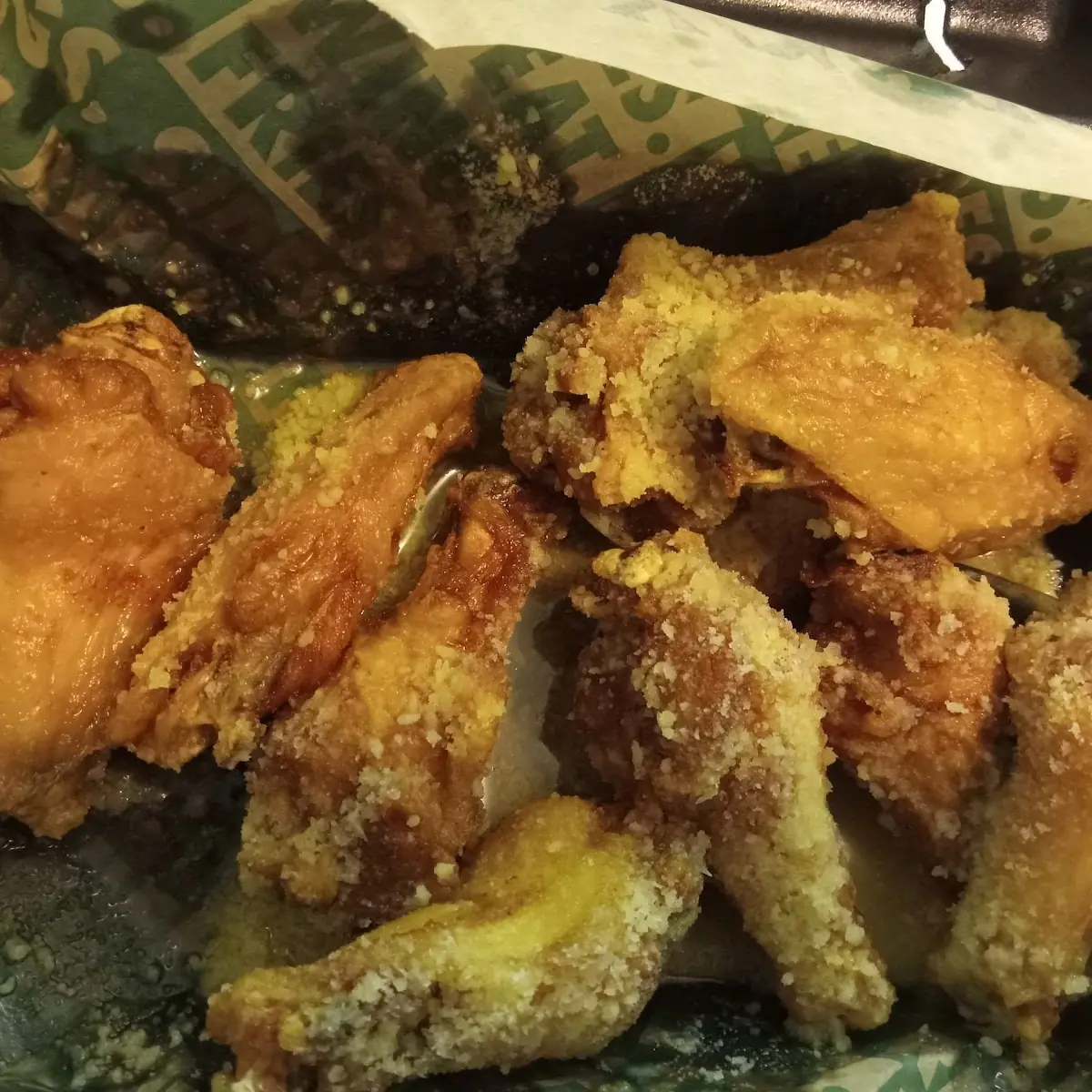 Garlic Parmesan Wings
