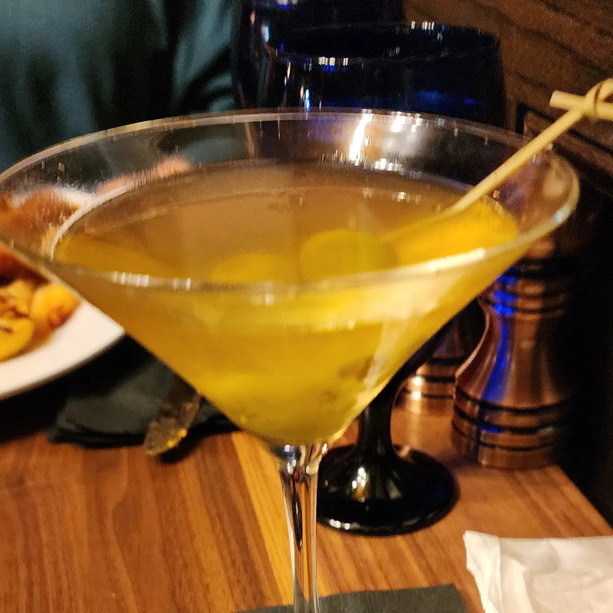 Hot and Dirty Martini