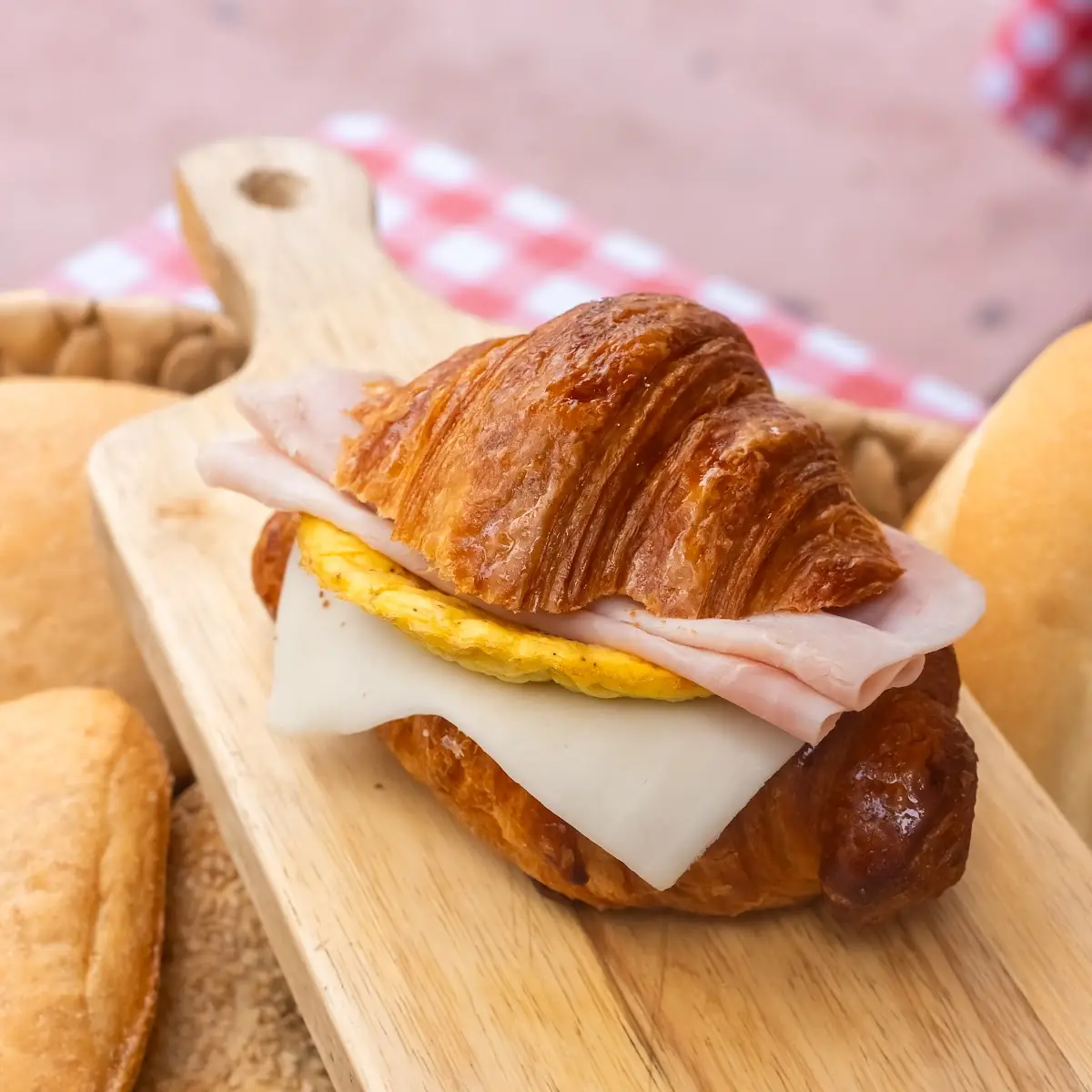Ham and Cheese Croissant