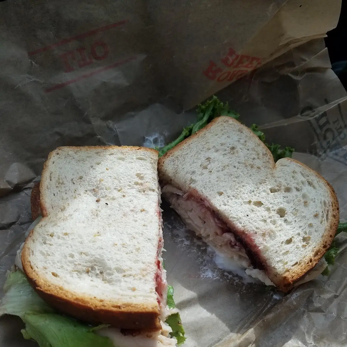 Deep-Fried Cranberry Turkey Sandwich