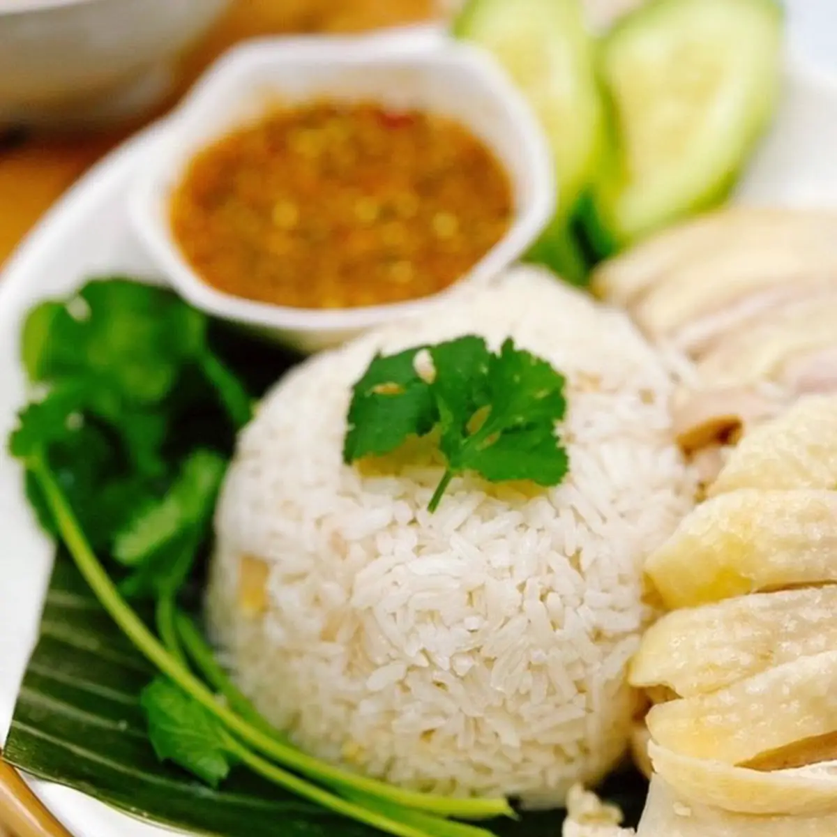 Hainanese Chicken Rice