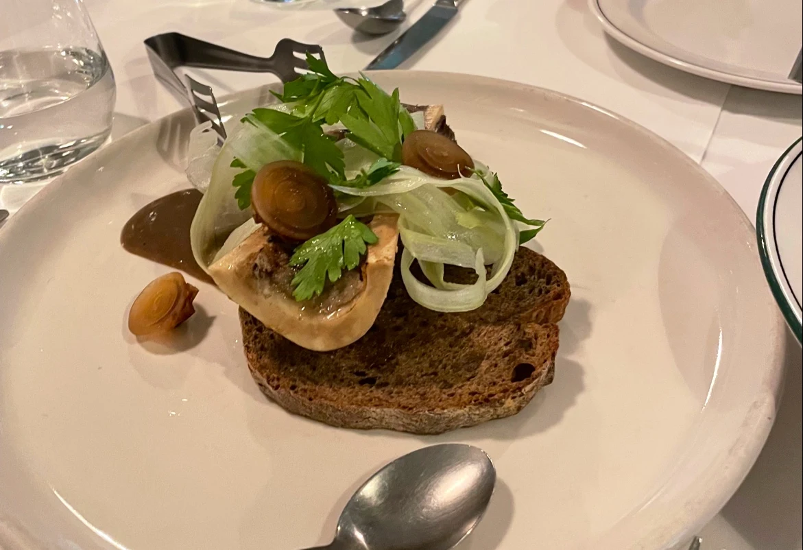 Roasted Bone Marrow, Trattoria Emilia