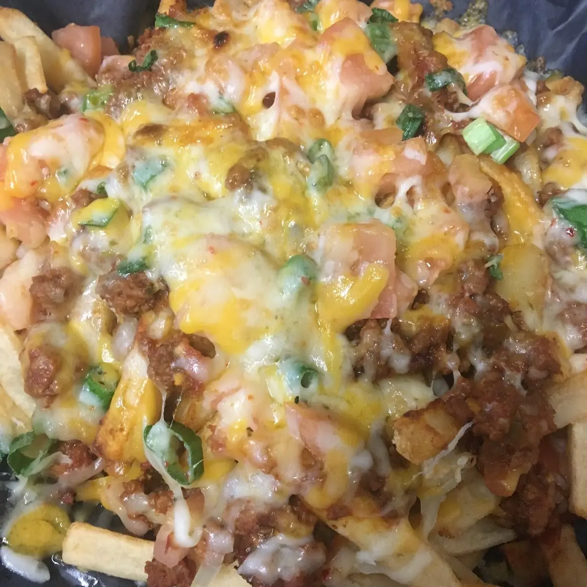 Loaded Fries Supreme, Village Gardens Family Restaurant