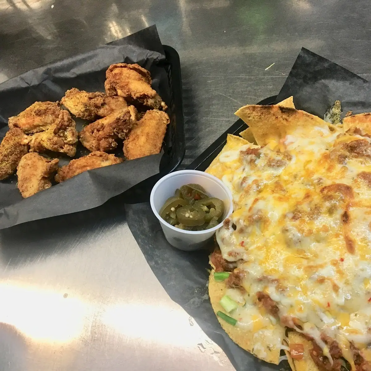 Nachos and Wings, Village Gardens Family Restaurant