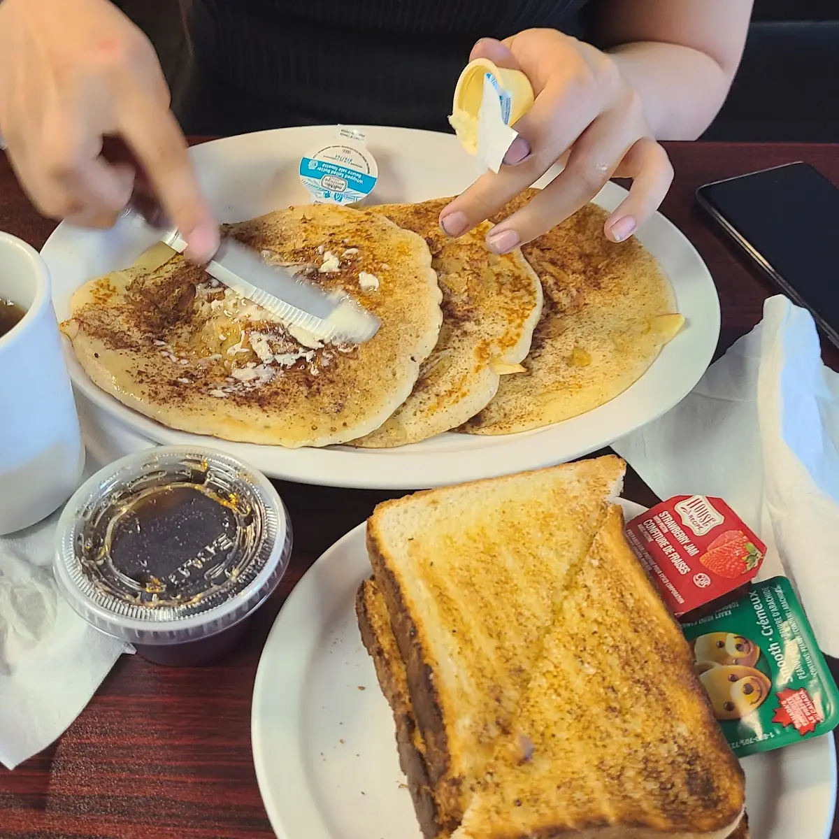 Pancakes, Village Gardens Family Restaurant