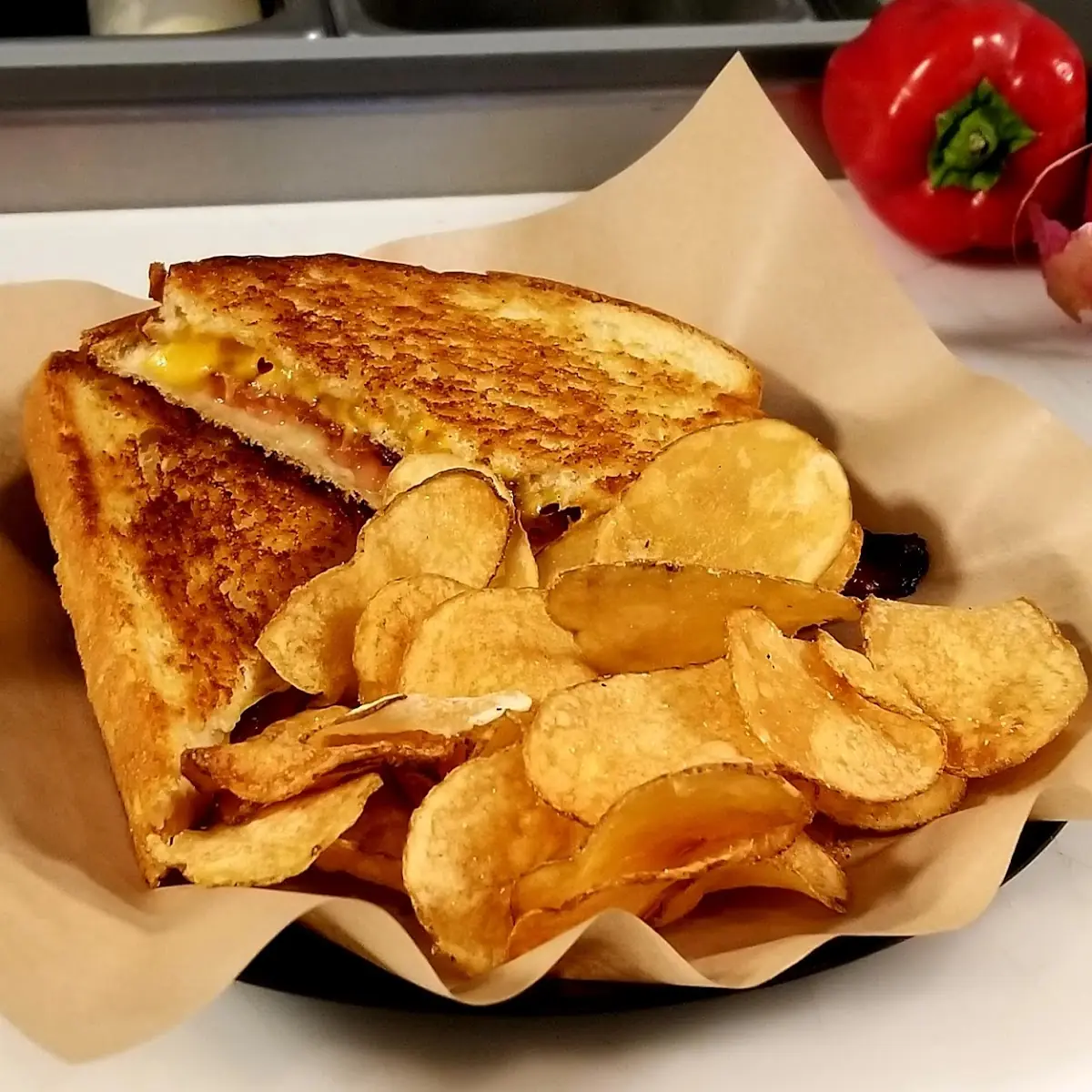 Grilled Cheese w Bacon