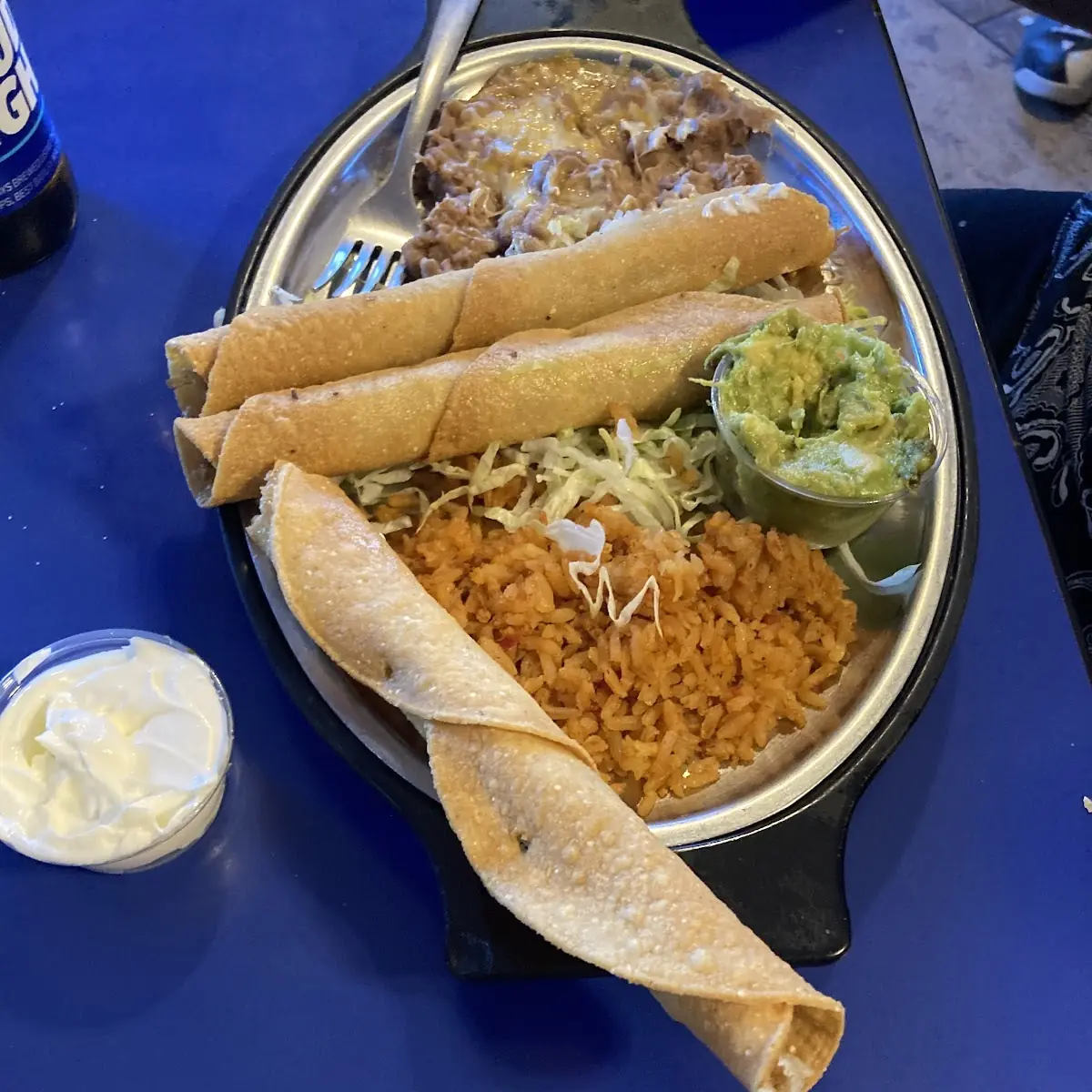 Rolled Tacos De Carne Asada