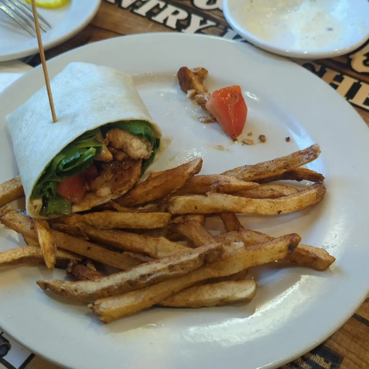 Balsamic Chicken Wrap