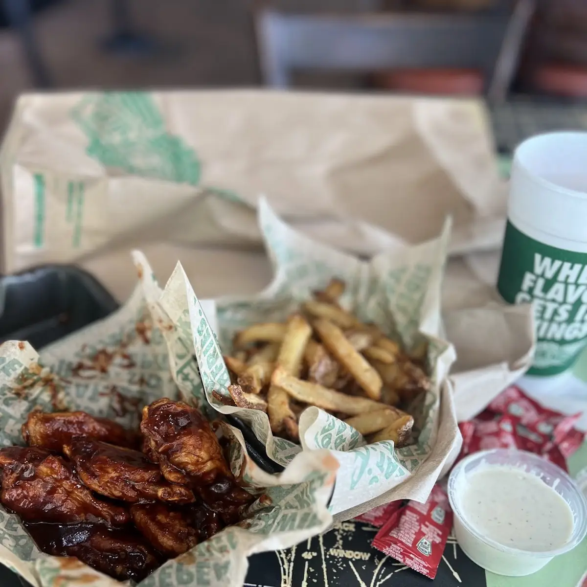 Wings with Buffalo Sauce