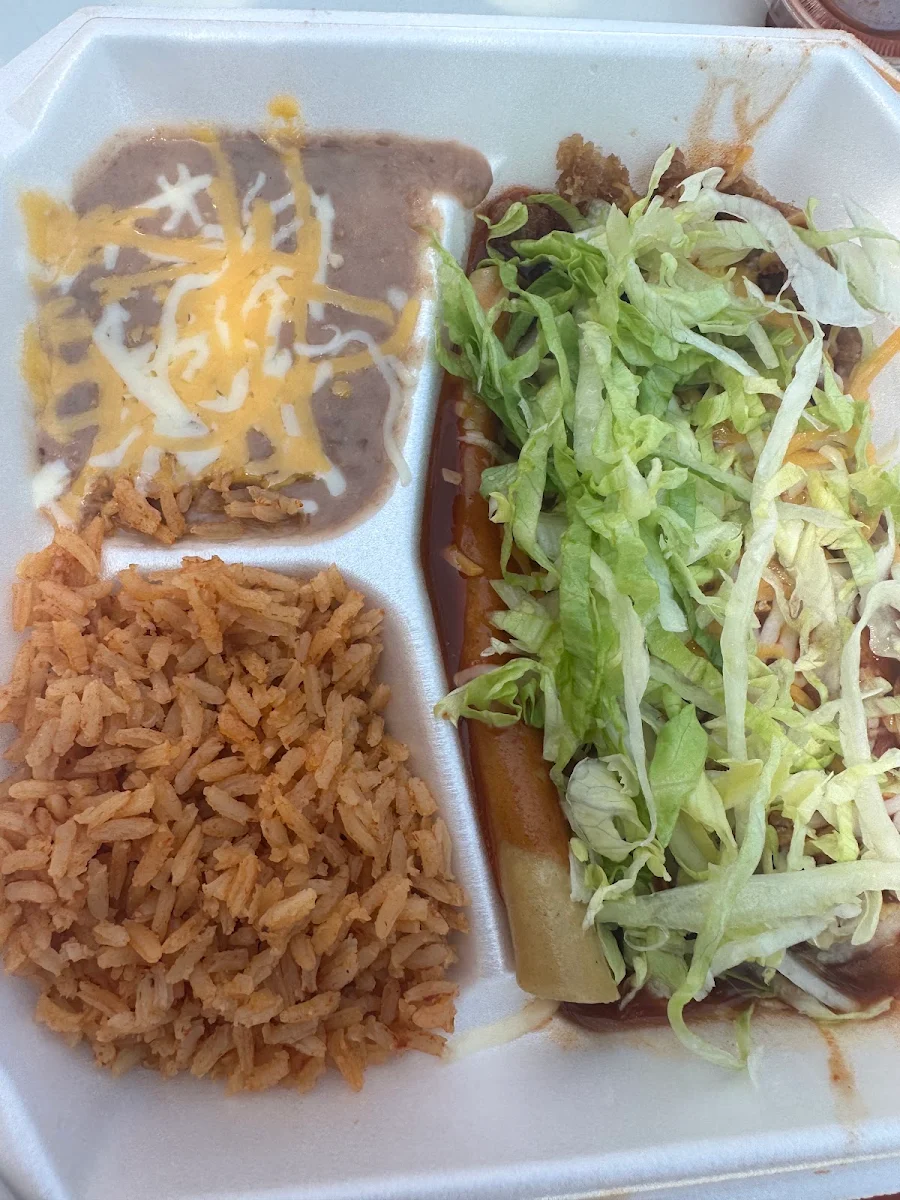 Enchilada and Chili Relleno Combo