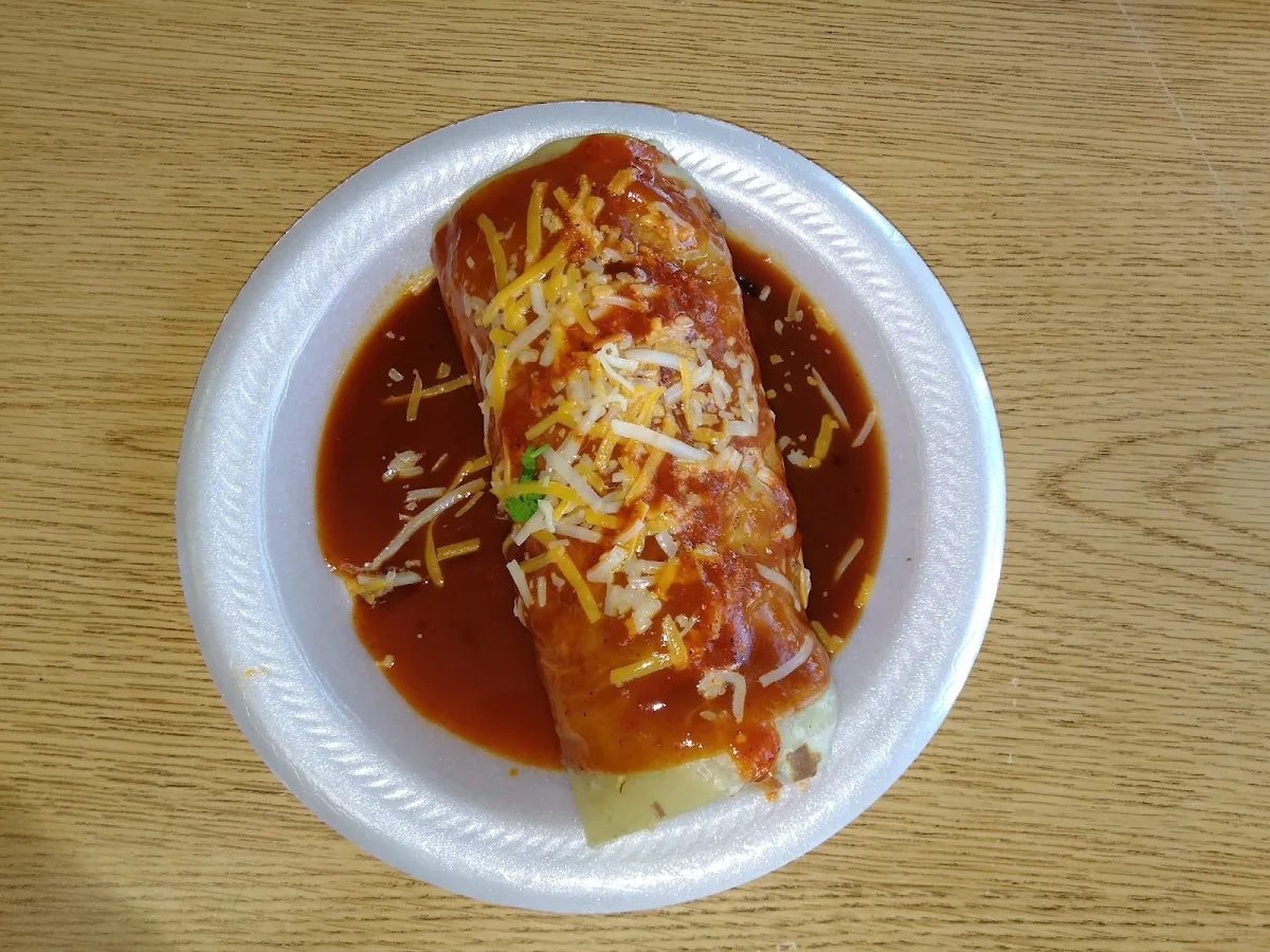 Wet Chicken Burrito