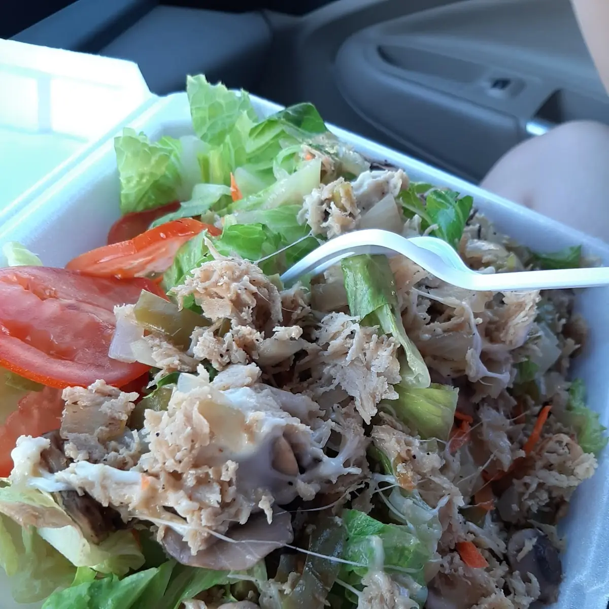 Chicken Cheesesteak Salad