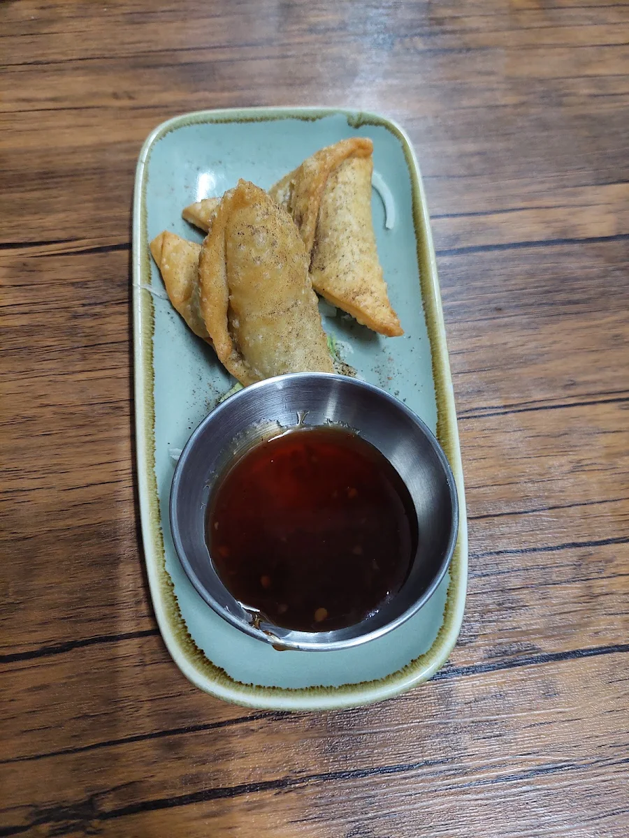 Vegetable Samosa, Little Star Indian restaurant