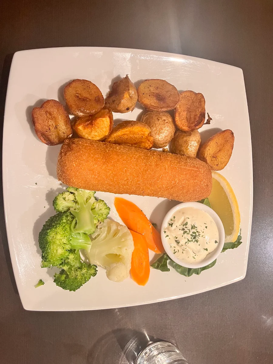 Rolled Schnitzel with Chrese, Bonimi