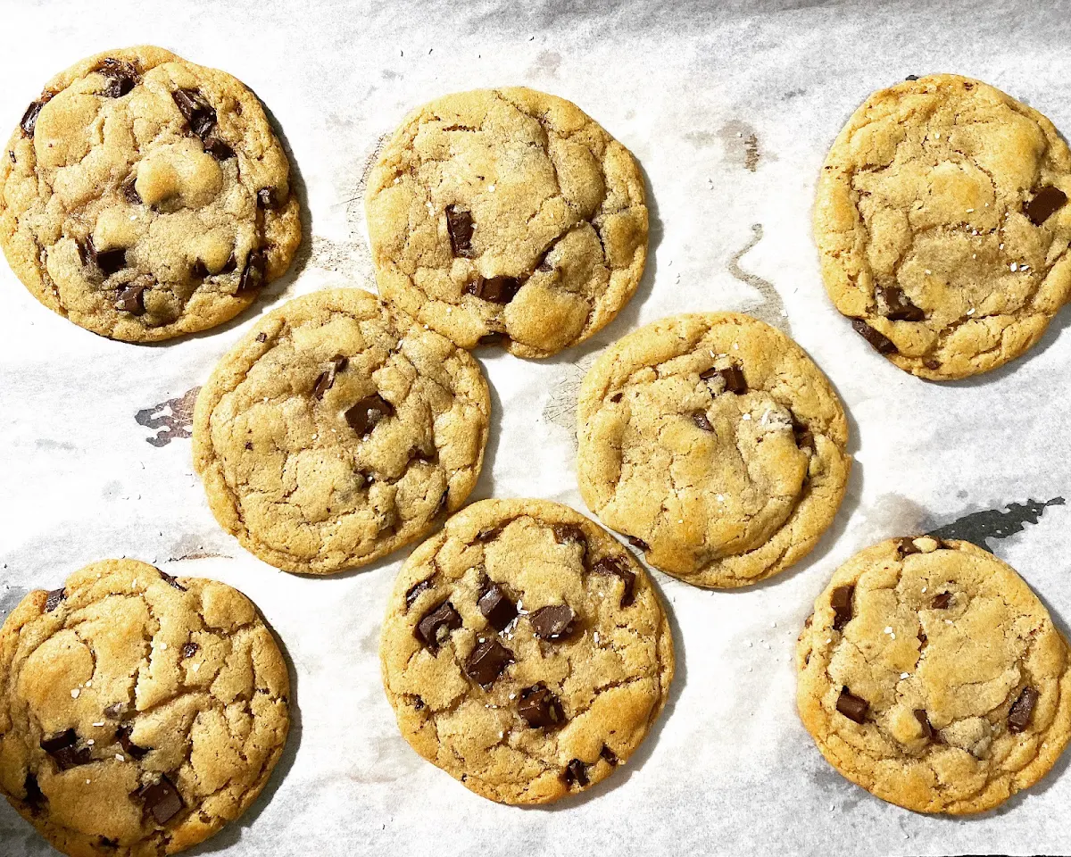 Salted Chocolate Chip Cookie