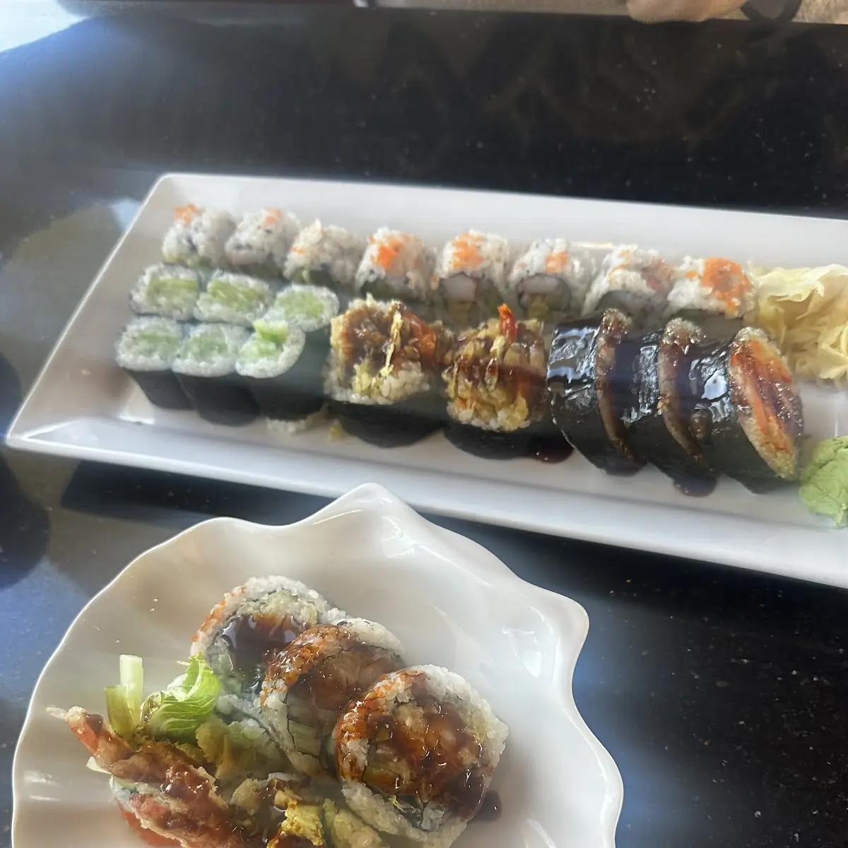 Sweet Potato Roll California Roll