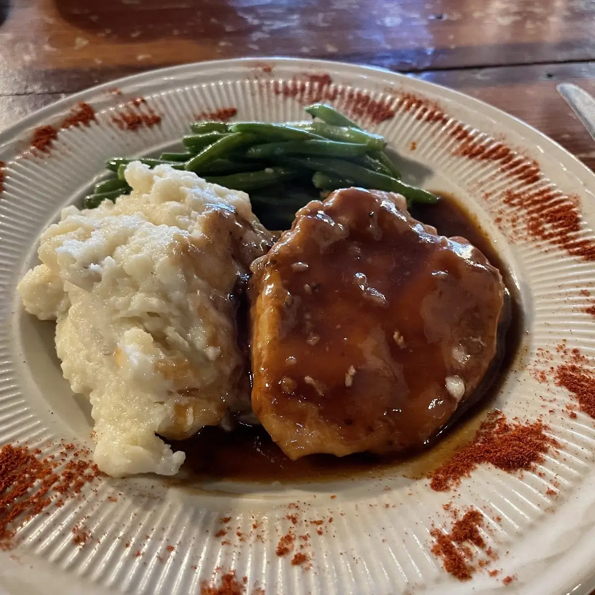 Chicken Marsala with Garlic Mashed Potatoes