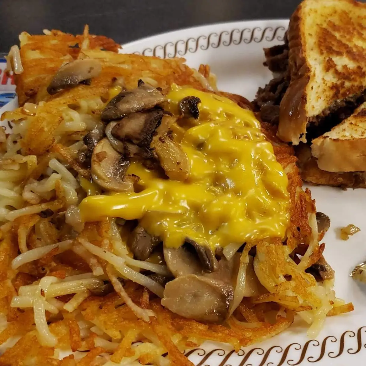 Egg & Cheese Melt Plate