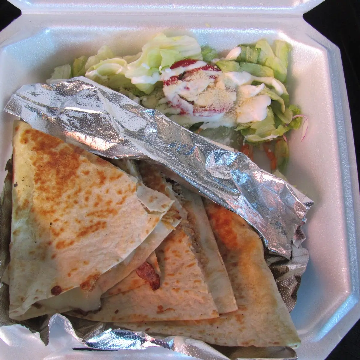 Tongue Quesadilla