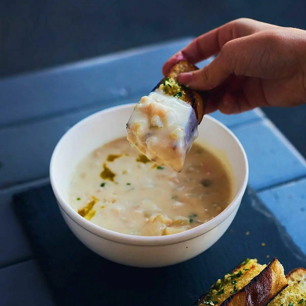 Grilled Cheese and Lobster Bisque