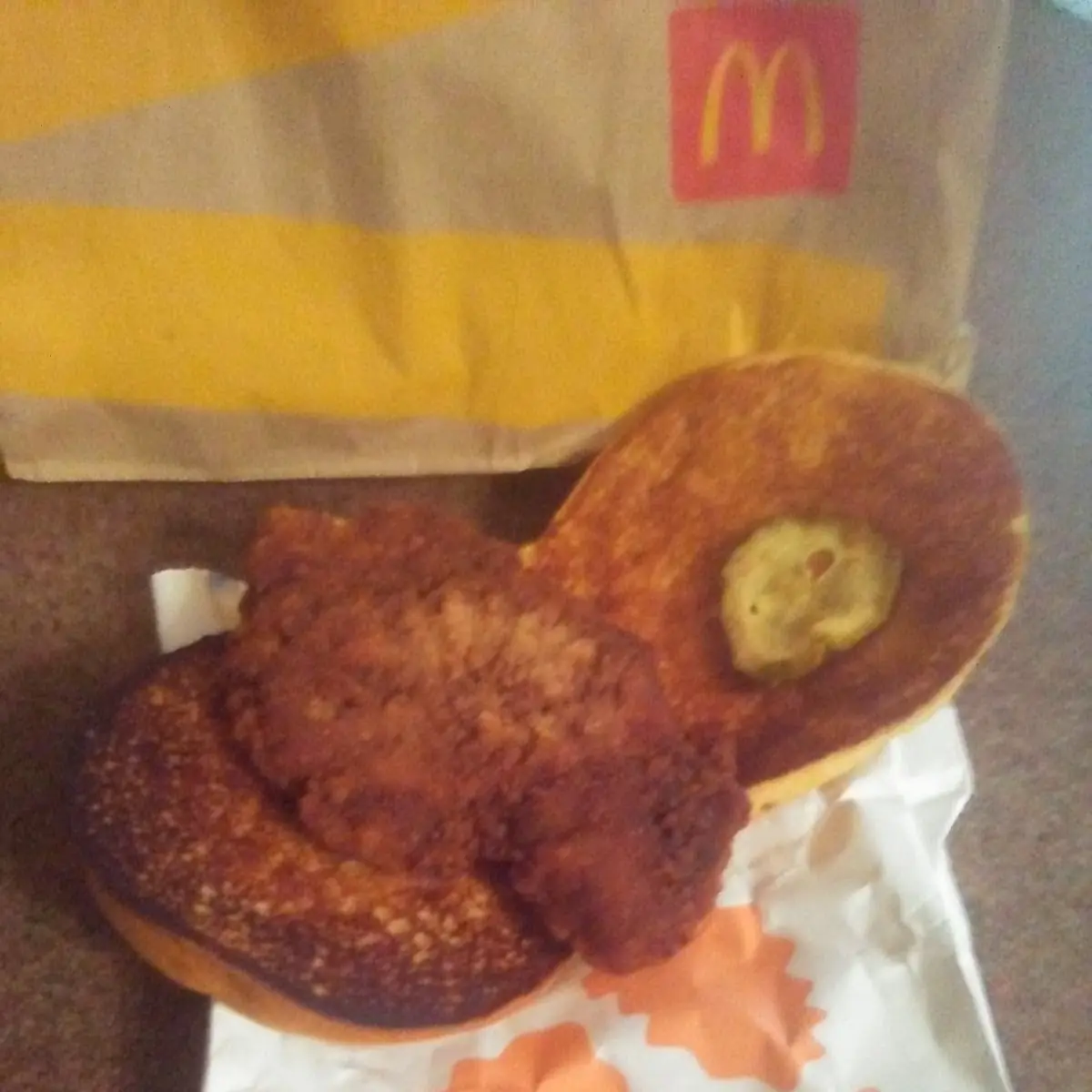 Burnt Crispy Chicken Sandwich