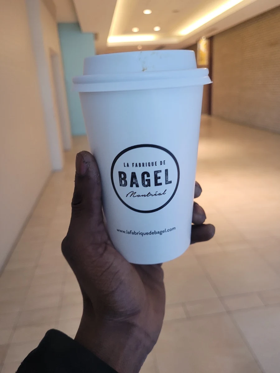 Café Latte, La Fabrique de Bagel de Montréal (Petite Italie)